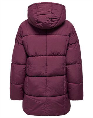 JDYWonder Lang Hood Puffer Jakke